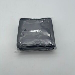 Waterpik Travel Storage Case Zippered Soft Bag for Water Flosser Grey Black NEW